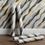 Jig-Tik 2025 Premium Wallpaper Stickers for Wall Kitchen Platform Home Decorative Waterproof Oil Proof 60W * 200L CM (022)