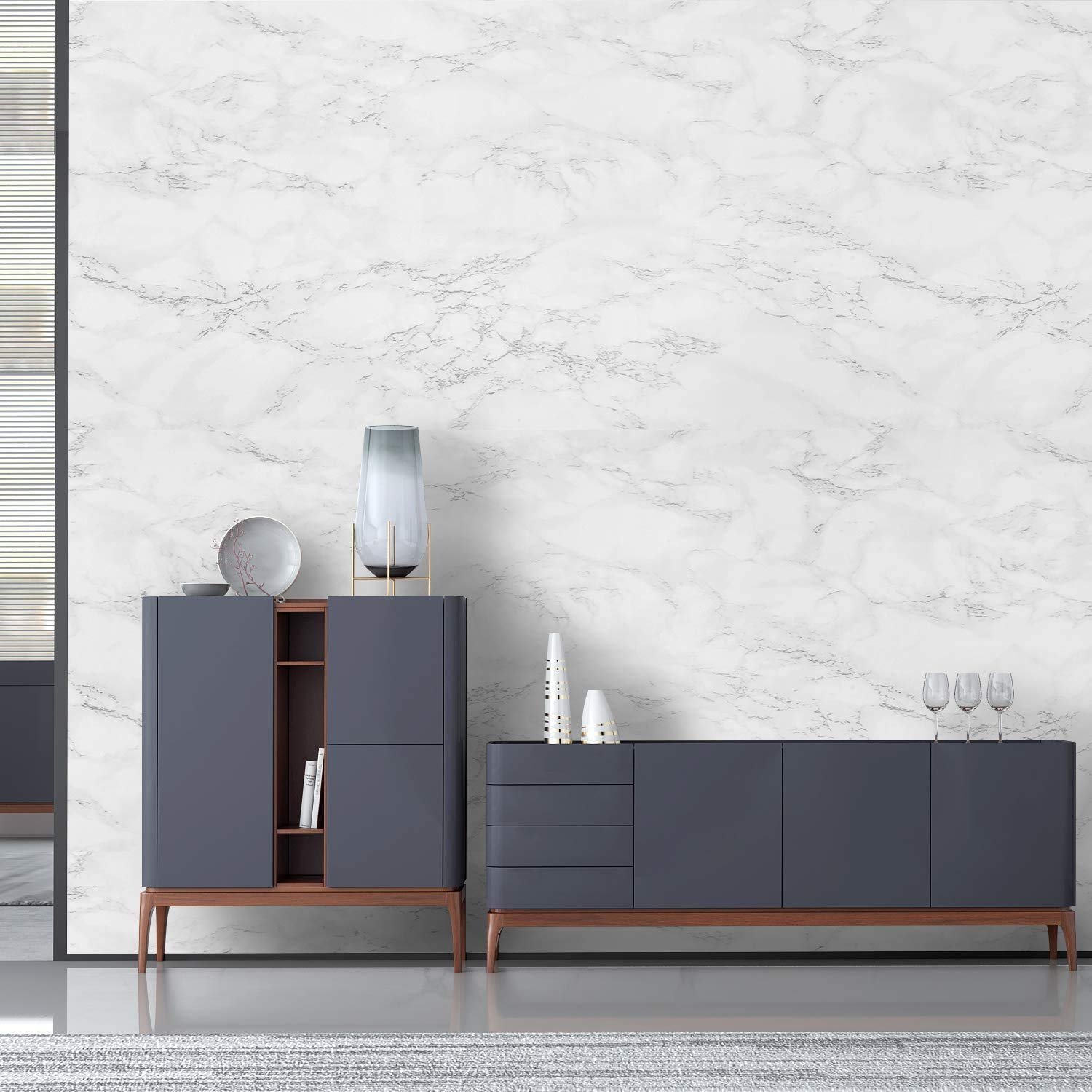 contact-paper-waterproof-pvc-wallpapers-roll-embossed-europe-style-nordic-3d-sculpture-flower-wall-covering-modern-wall-decor-45l-x-300w-cm-white-m