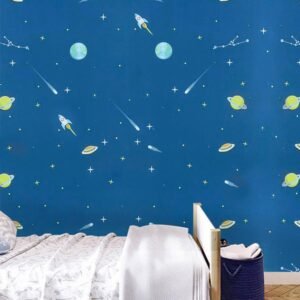 jig-tik-contact-paper-waterproof-pvc-wallpapers-roll-embossed-europe-style-nordic-3d-sculpture-flower-wall-covering-modern-wall-decor-45l-x-300w-cm-blue-space