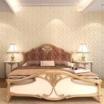 Jig-Tik Damask Design Vinyl Self Adhesive Home Décor Wallpaper (45L x 300W CM) (AK 592)