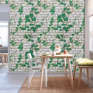 Jig-Tik Wallpaper Wall Stickers Wallpaper DIY Decal 3D Frames PVC DIY Self Adhesive (45L x 300W CM) (AK 503)