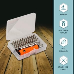 jig-tik-32-in-1-tool-kit-screwdriver-socket-set-multi-purpose-combination-tool-case-precision-hand-tool-set-for-home-office-car-diy-repairs