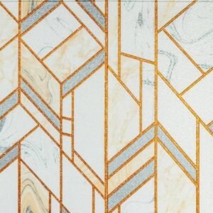 Jig-Tik 3D Brick Wallpaper for Wall | Self Adhesive Waterproof PE Foam DIY Wall Panels for TV Walls, Living Rooms, Bedrooms, Hotels & Cafés (70L * 70W CM) (Brown Line)