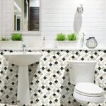 Jig-Tik New Vinyl Marble Wallpaper Peel and Stick Waterproof Wallpaper (60W * 200L CM) (JKE-HexaMarble)