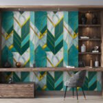 ‎Jig-Tik Premium Self Adhesive Wallpaper Decorative Wall Covering | Peel & Stick Installation | Durable & Smooth Finish | Wallpaper for Home, Hotel, Living Room (45X300 CM)