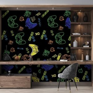 ‎Jig-Tik Premium Self Adhesive Wallpaper Decorative Wall Covering | Peel & Stick Installation | Durable & Smooth Finish | Wallpaper for Home, Hotel, Living Room (45X300 CM)